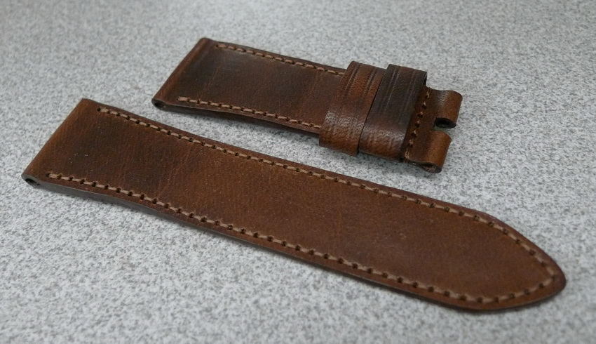 Just finished a beautiful Radiomir Panerai strap and made a unfixable ...
